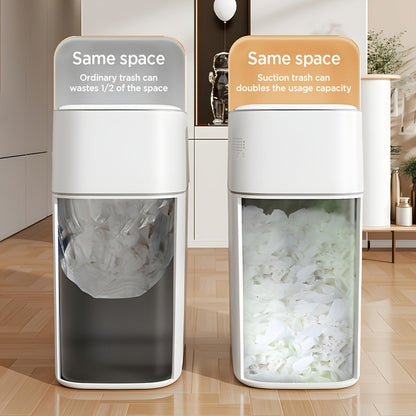 Automatic Smart Trash Can 3.8 Gallon / 14L – Touchless Motion Sensor, Wind Adsorption Auto-Expand Bags, Slim Odor-Seal Design for Bathroom, Kitchen, Office & Bedroom – 1 or 2 Pack