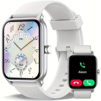 FAWEIO Smart Watch with Alexa & Wireless Calling – 1.8" HD Touchscreen, Fitness Tracker, 100+ Sports Modes, Compatible with iPhone & Android, for Women & Men