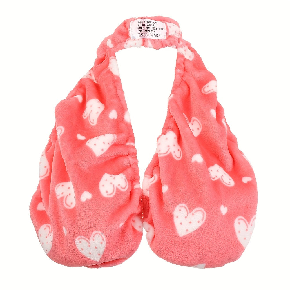 Women's Strapless Towel Bra Tube Top Breathable Absorbent Soft Plush Chest Wrap for Beach Sports Daily Wear Multiple Colors S M L