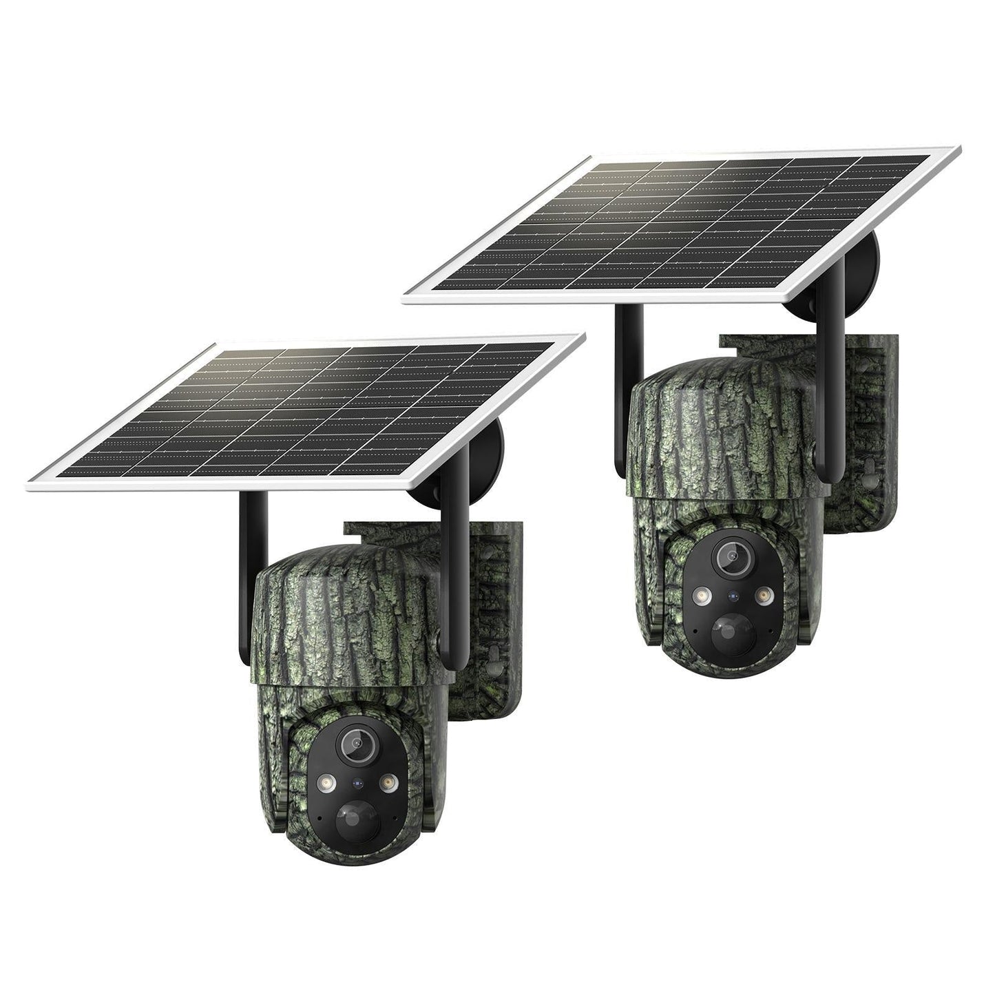 4G LTE Solar Security Camera Outdoor Wireless – No WiFi Needed, 4K Night Vision, 360° Live View, Two-Way Audio, Waterproof Trail Camera for Hunting, Farm, Ranch & Wildlife Monitoring