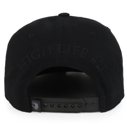 Rasta MJ Leaf 3D Embroidered Flat Bill Snapback Cap – Hip Hop Reggae Hat, Adjustable Snapback, One Size Fits Most, Unisex Streetwear Baseball Cap