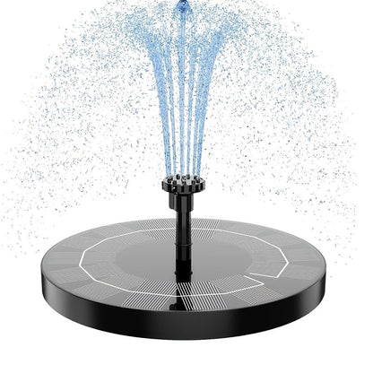 3-Layer Solar Bird Bath Fountain 3.5W – Outdoor Garden Courtyard Decor Solar Powered Fountain Pump, No Wiring Needed, Dark Green Light Blue or Fountain-Only, Single & Three Tier Options