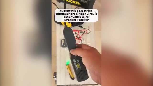 EM415PRO Automotive Wire Tracker Kit 6-42V DC Circuit Tester – Fast Locate Broken Wires & Short Circuits with Non-Contact Induction Probe – Essential Car Electrical Diagnostic Tool for Vehicle Repair