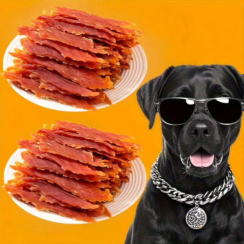 Duck Jerky Freeze-Dried Chicken Dog Treats Soft Chewy Training Rewards Healthy Digestible Beef Sausage Fresh Breath Snack Chicken Leg Grind All Dog Sizes Small Medium Large