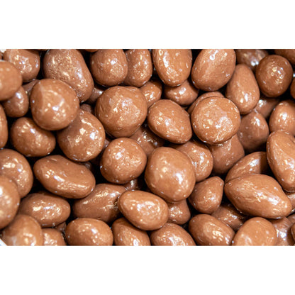 Milk Chocolate Covered Raisins Bulk Candy Snack - Creamy Sweet Coating with Juicy Chewy Raisins, Wholesome Treat for Gifting Snacking Parties