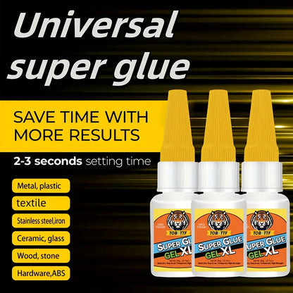 4-Pack Super Fast-Drying Super Glue 20G 10-Second Quick Bond Multi-Purpose Adhesive for Plastic Metal Wood Ceramic Glass – Heavy-Duty Repair & Welding