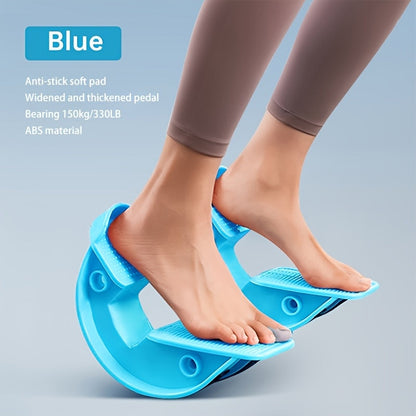 Calf Stretcher Foot Pedal for Balance Flexibility Training Muscle Massage & Yoga – Durable ABS Non-Slip Foot Rocker for Plantar Fasciitis Achilles Tendon Relief – Blue Black Pink Yellow, 1/2/3pcs