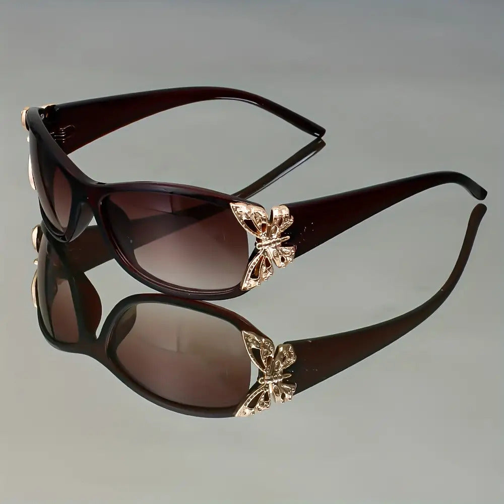 Butterfly Gradient Color Fashion Glasses for Women & Men – High-End Trendy Casual Eyewear, Multifunctional Stylish Sunglasses for Daily Wear & Outdoor Use