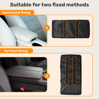 Pet Car Booster Seat with Safety Harness – Center Console Dog Car Carrier Nest for Small Dogs & Cats, Portable Travel Pet Bed, Easy-Clean Sturdy Construction, Multiple Colors