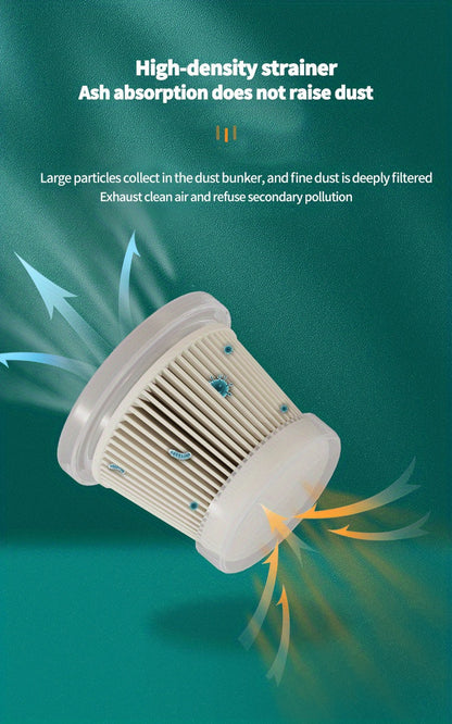 Corded Car Vacuum Cleaner 3KPa Suction Handheld Lightweight – 3M Cord, Single-Point Exhaust, One-Click Dust Cup Empty for Cars, Trucks & Home Cleaning – No Battery Needed