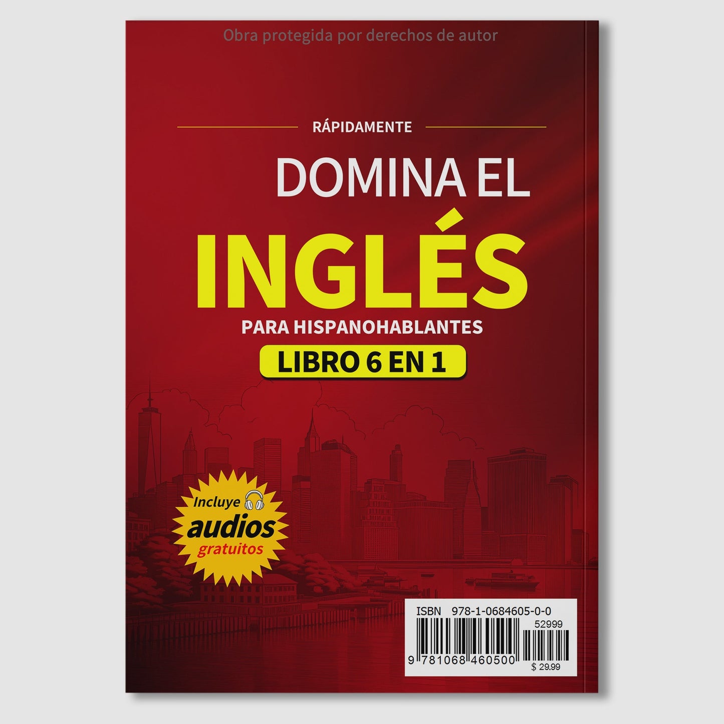 SabioCasa Dominate English 6 Books in 1 with Audio for Spanish Speakers – Powerful Beginner Learning System for Real-Life Communication | Spanish Edition ESL Guide