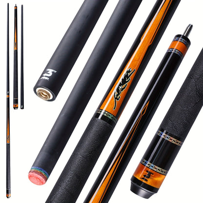 PREDAIDR SP Series Carbon Fiber Pool Cue 58" – Professional Low Deflection Billiard Cue Stick 12.5mm Tip Leather Grip 3/8x8 Pin Joint 19-20oz