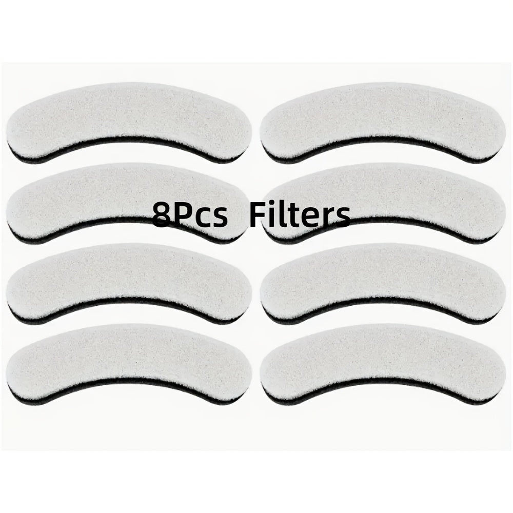Dog Cat Water Fountain Replacement Filters 4/8/16/20/24 Pack Activated Carbon Multi-Filtration Compatible with NPET DF10 DF30 Automatic Pet Water Dispenser