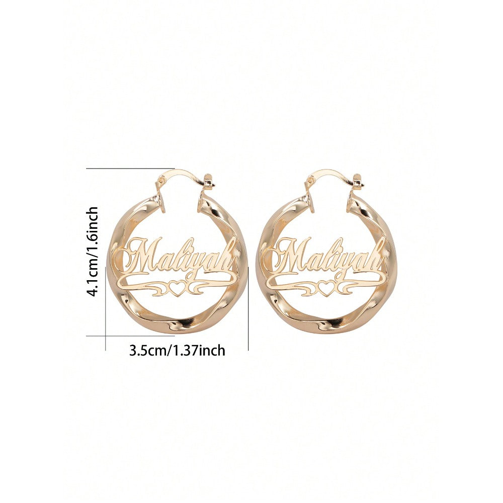 Twisted Heart Drop Earrings for Women – Gold & Silver Stainless Steel Dangle Studs, Romantic Elegant Jewelry for Daily Wear, Mother's Day, Valentine's Day, Birthday, Anniversary & Christmas Gift