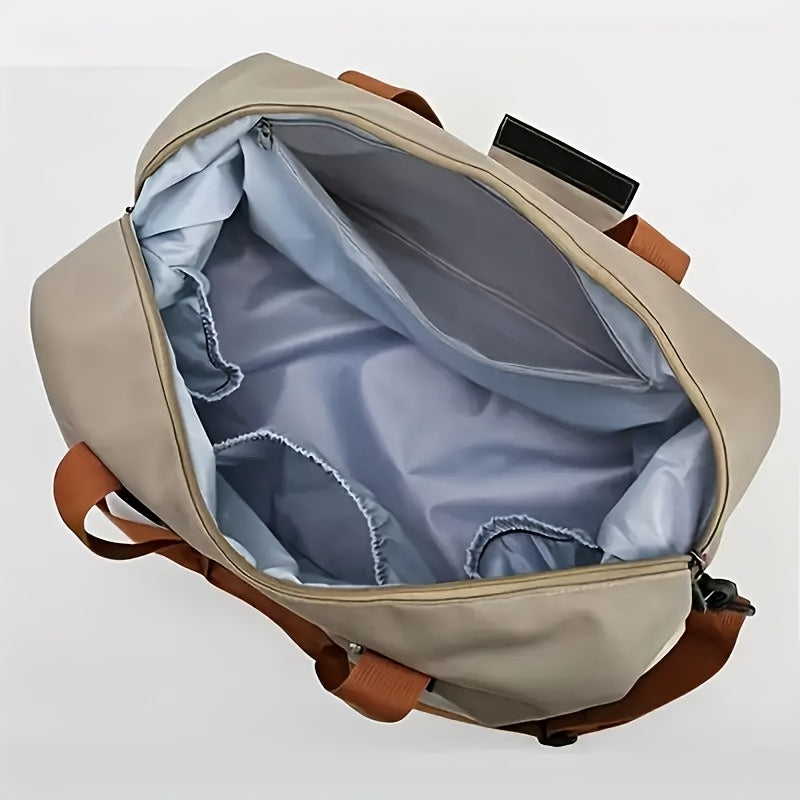 Women's Large Capacity Travel Bag with Dry Wet Separation – Gym Yoga Fitness Duffel Bag, Weekend Overnight Tote Handbag for Travel, Leisure & Outdoor, Multiple Color Sets Available