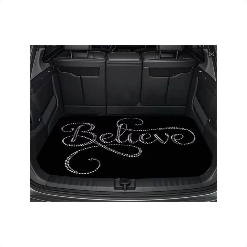 Car Trunk Mat Cargo Liner – Non-Slip Waterproof Floor Mat with Unique Patterns, Durable Vehicle Interior Protector from Dirt, Spills & Scratches, Universal Fit