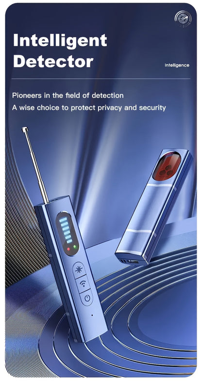 Hidden Camera Detector & Anti-Spy RF Signal Scanner – Portable Bug Sweeper for GPS Trackers, Wireless Eavesdropping Devices, Privacy Protection for Hotels, Cars, Homes, Offices & Travel