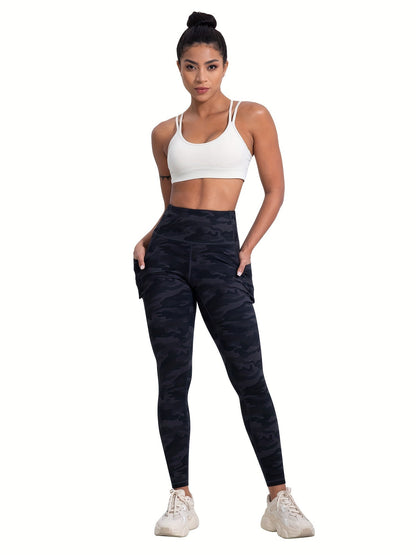 6 Pack Women's High Waist Leggings with Pockets Buttery Soft Tummy Control Yoga Pants Multicolor Sets S-XXL Activewear