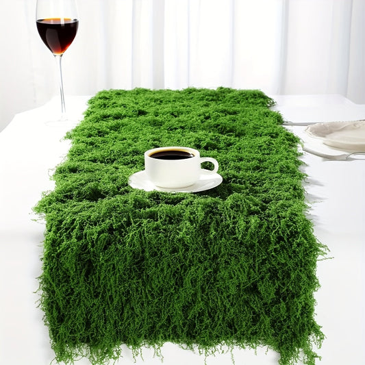 Artificial Moss Carpet Roll 19.68×78.74 Inch – Fake Moss Mat for Wall, Garden, Wedding, Roof & Indoor Outdoor Decoration, Cuttable & Easy to Maintain