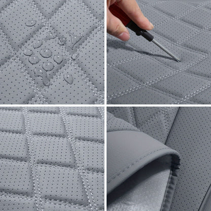 Universal Front Car Seat Covers 2-Pack Full Surround High-Back Bucket Seat Protector Anti-Slip Easy Install for Cars SUVs Trucks - Multiple Colors & Styles