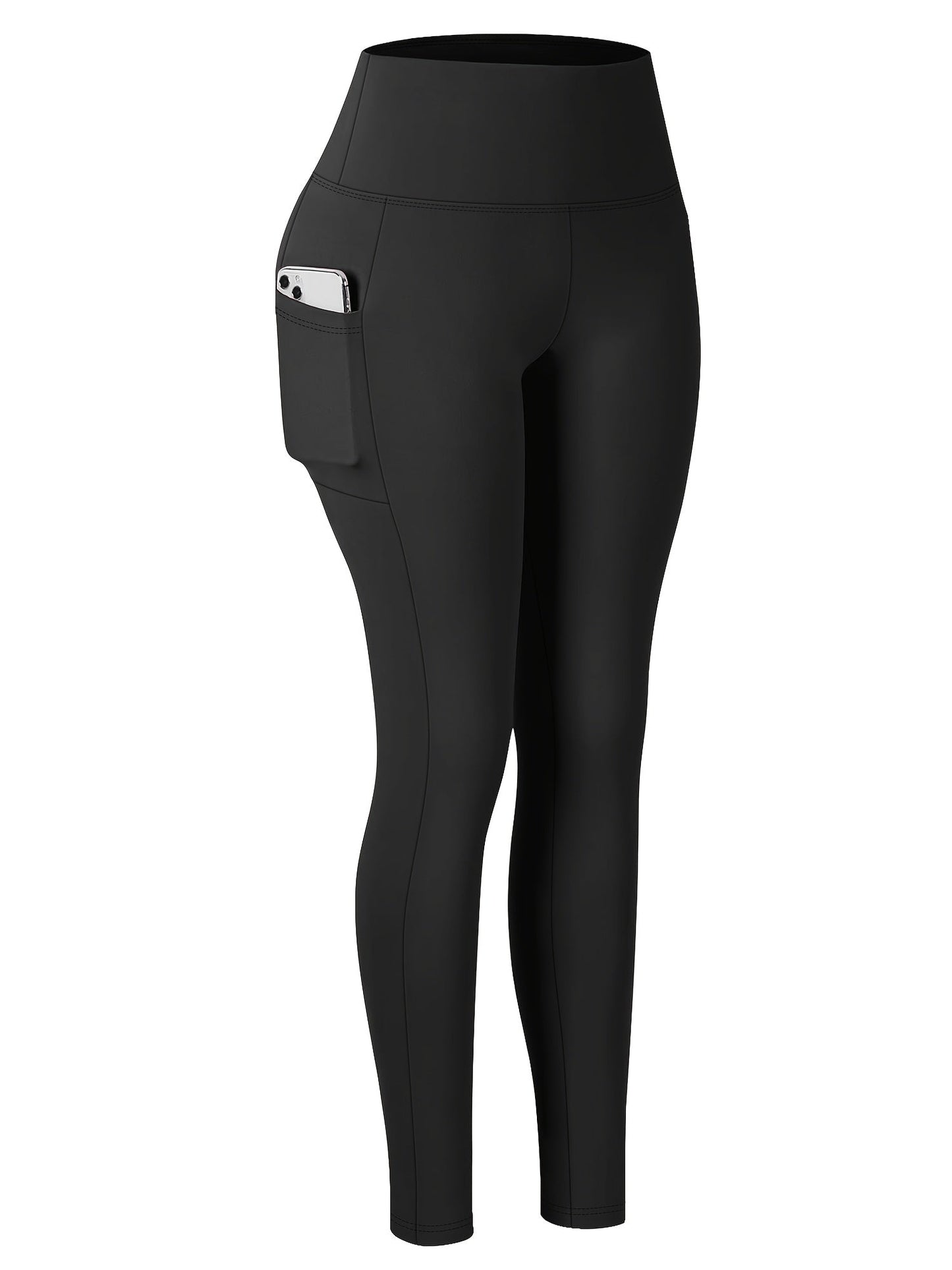Women's High-Waist Yoga Pants with Tummy Control – Stretchy Breathable Leggings for Fitness Cycling Yoga & Outdoor Sports, Sizes S-XXL