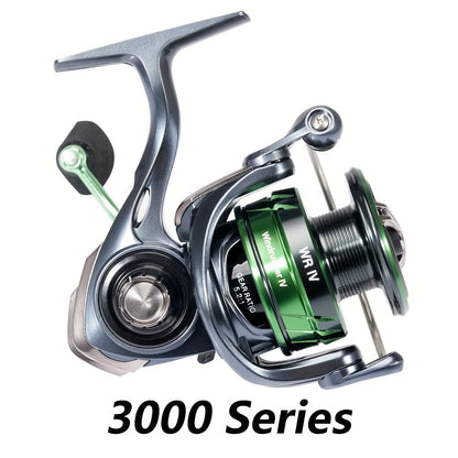 SeaKnight WR Series Spinning Fishing Reel – 9+1BB, 5.2:1 Gear Ratio, 13kg/28lbs Max Drag, 3 Carbon Plate Brake, Aluminum & Stainless Steel, Freshwater Saltwater Reel