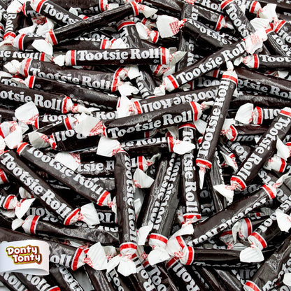 Tootsie Rolls Bulk Chewy Chocolate Candy – Individually Wrapped Classic Size Snacks, Peanut Free & Gluten Free, Perfect for Halloween, Office Candy Bowls, Parties & Gifting