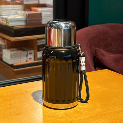 316 Stainless Steel Vacuum Insulated Thermos Cup Dopamine Color All Metal Water Bottle Keeps Drinks Hot and Cold for Work School Camping Sports Travel Portable Fashionable Tumbler Red Black Blue White