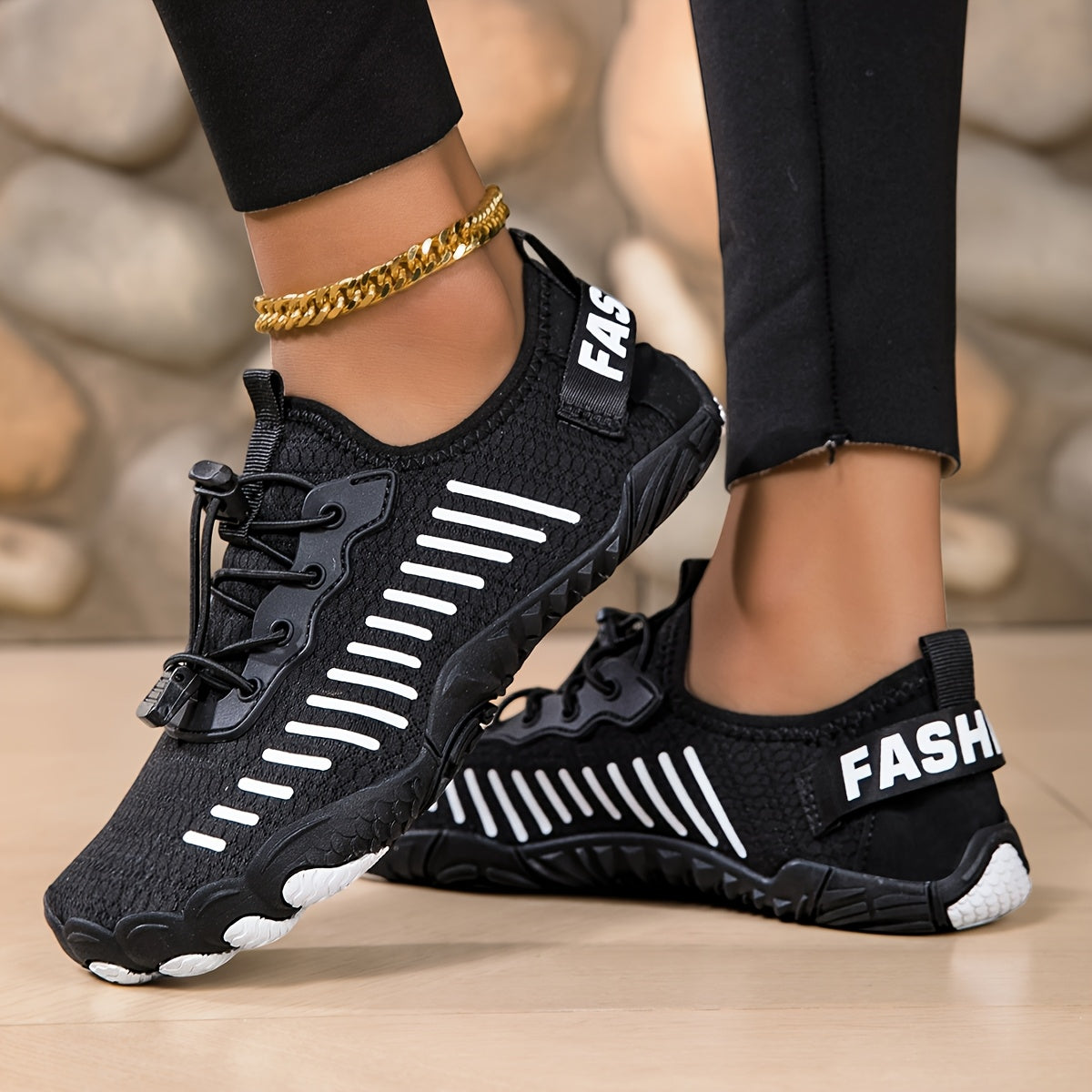 Quick-Dry Water Shoes Non-Slip Unisex Aqua Shoes for Beach Swimming Hiking Yoga Gym Training – Slip-On River Wading Shoes with Rubber Sole, Multi-Color