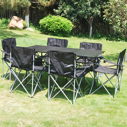 Foldable Camping Chairs 2 Pack – Steel Frame Oxford Cloth Cup Holders Portable Storage Bags for Outdoor BBQ Courtyard Beach Picnic Holiday Gift