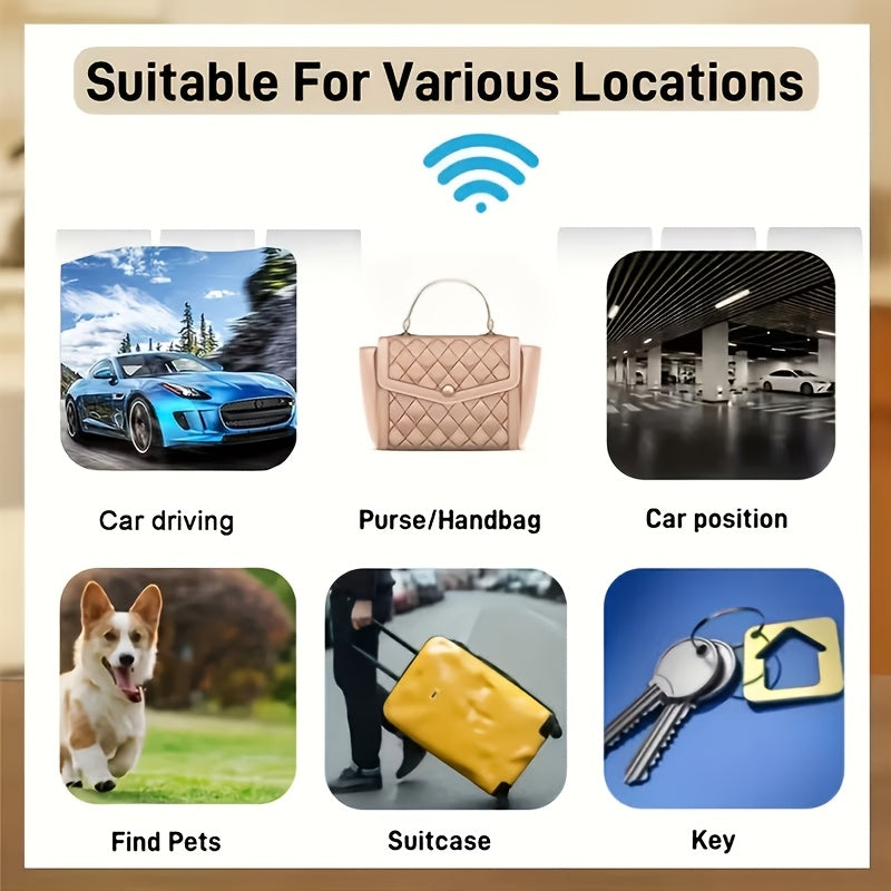 GPS Tracker for Cars Kids Pets Real-Time Portable Location Tracking Device Global Coverage App Alerts Anti-Lost for Keys Wallets Dogs Cats Child – Compact Magnetic Mini Tracker Velora