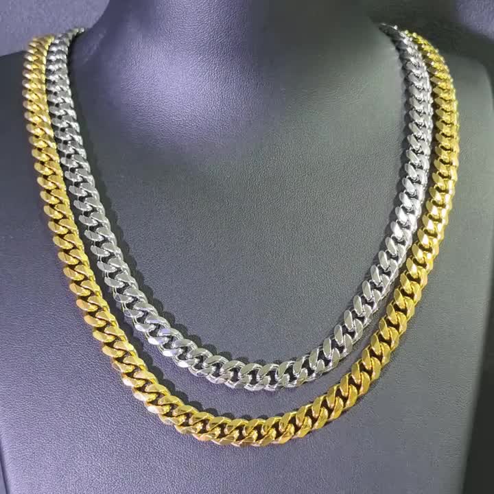 S925 Sterling Silver Cuban Chain Necklace for Men – 6mm & 10mm Wide, 18 to 24 Inch, Handcrafted Heavyweight Bold Link Chain, Durable Everyday & Special Occasion Jewelry
