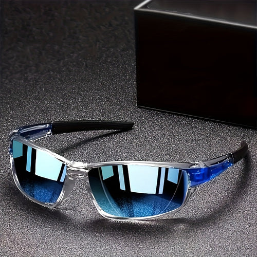 Polarized Wraparound Sunglasses for Men & Women – Retro Sport Style, TAC Lenses & Lightweight PC Frame, UV Protection Eyewear for Driving, Cycling & Outdoor Activities
