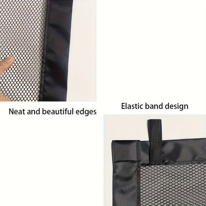 Portable Folding Pet Gate Dog Safety Barrier Fence – Foldable Mesh Isolation Net for Indoor Doorways, Stairs & Rooms, Available in Small & Large Sizes