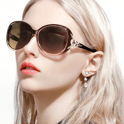 Oversized Sunglasses for Women UV400 Protection Gradient Lens Large Frame Fashion Eyewear Multiple Colors Available