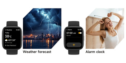 Smart Watch for Men & Women with Wireless Calling & Built-in Alexa – 1.83" HD Touch Screen, 100+ Sports Modes, Heart Rate Monitor, Waterproof Fitness Tracker, Compatible with iPhone & Android