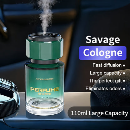Men's Car Air Freshener Cologne Ocean Scent – Long Lasting Classic Cologne Perfume for Car Interior, Bedroom, Bathroom & Home, Luxury Auto Fragrance, Perfect Holiday & Party Gift for Men