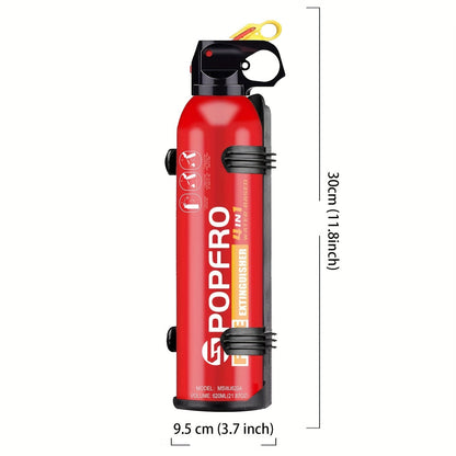 4-in-1 Portable Fire Extinguisher Spray for Home, Kitchen, Garage & Car – Covers Electrical, Textile & Oil Fires, Non-Toxic, Easy to Clean, Wall-Mountable Fire Safety Tool