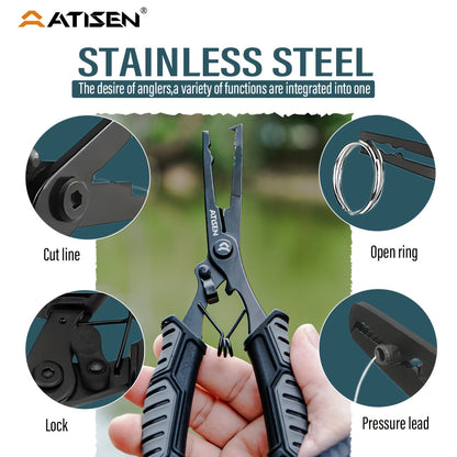 Fishing Knife Set 7/23/104/107 Piece – Stainless Steel Fillet Boning & Gutting Knives with Line Cutter, Camping Cutting Carving Tool Kit, Perfect Fisherman Gift for Men