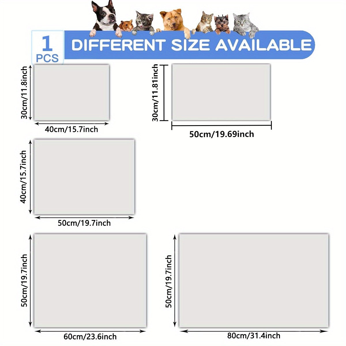 Pet Feeding Mat Anti-Slip Paw Print – Waterproof Quick-Dry Dog & Cat Bowl Pad with Bone-Shaped Intervals, Stain-Resistant, Easy-Clean Pet Placemat in Brown & White