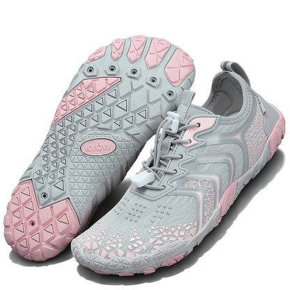 Women's Barefoot Hiking Shoes – Lightweight Breathable Outdoor Sports Shoes for Trail, Beach & Everyday Wear, Fashionable Minimalist Design, Non-Slip Sole, Available in Multiple Colors, Sizes US 6-11