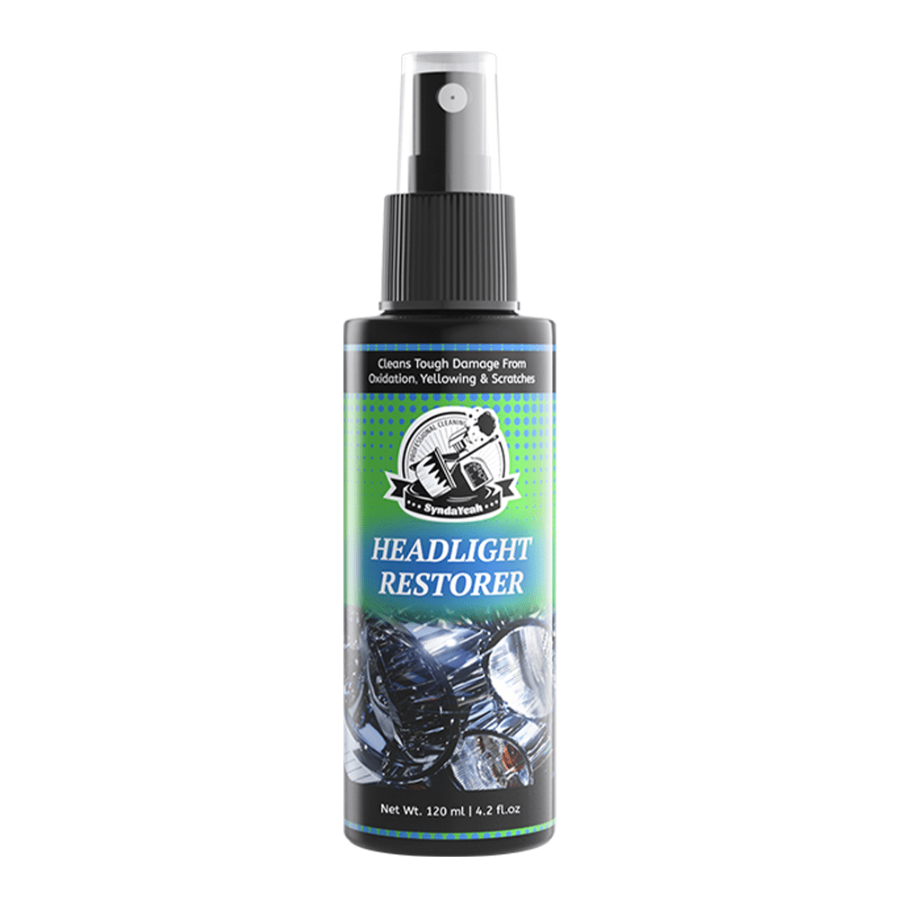 Headlight Restoration Kit Complete Care Solution – Removes Oxidation, Yellowing & Discoloration, Restores Clarity & Gloss, UV Protective Coating for Cars Trucks SUVs – DIY Headlight Lens Repair Set