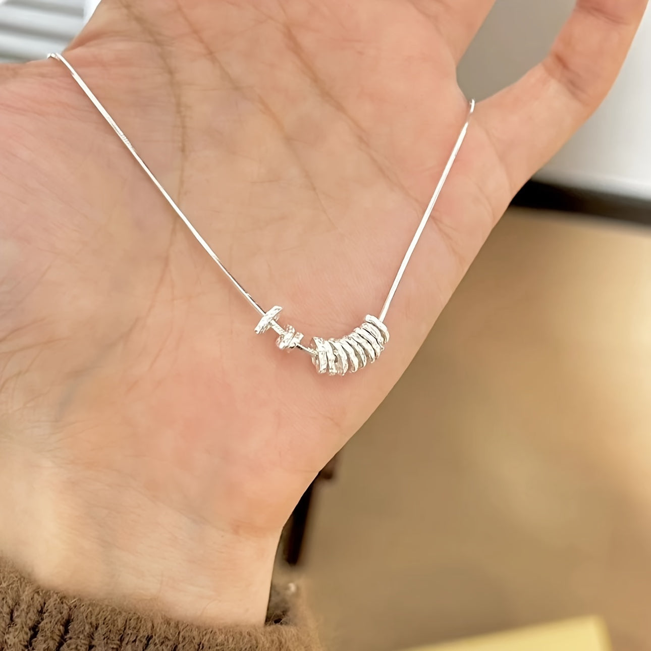 925 Sterling Silver Hypoallergenic Necklace for Women – Classic Elegant Tarnish-Resistant Pendant, All-Season Daily Wear & Gift for Her on Birthday, Anniversary, Valentine's Day & Christmas