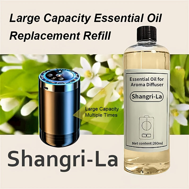 Smart Car Aromatherapy Diffuser – Adjustable Scent Strength, Eliminates Car Odors, Long-Lasting Freshness, Includes Essential Oil Bottles (Ocean or Cologne), Stylish Car Air Freshener Gift
