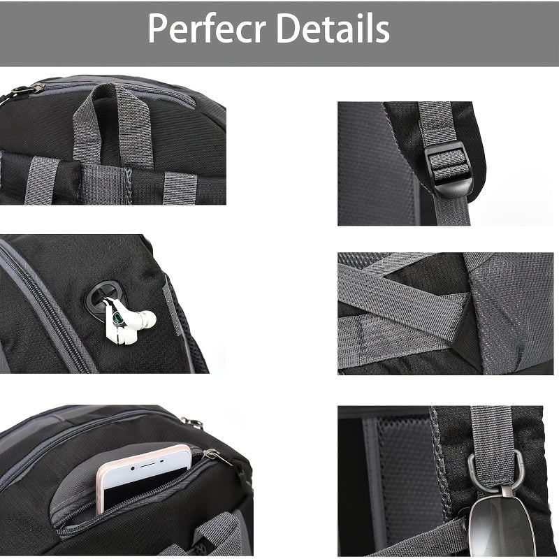 25L Hiking Daypack Backpack – Lightweight Large Capacity Laptop Protection Backpack for Men & Women, Camping, Climbing, Outdoor Sports & Travel, Great Gift for Hikers