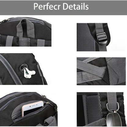 25L Hiking Daypack Backpack – Lightweight Large Capacity Laptop Protection Backpack for Men & Women, Camping, Climbing, Outdoor Sports & Travel, Great Gift for Hikers