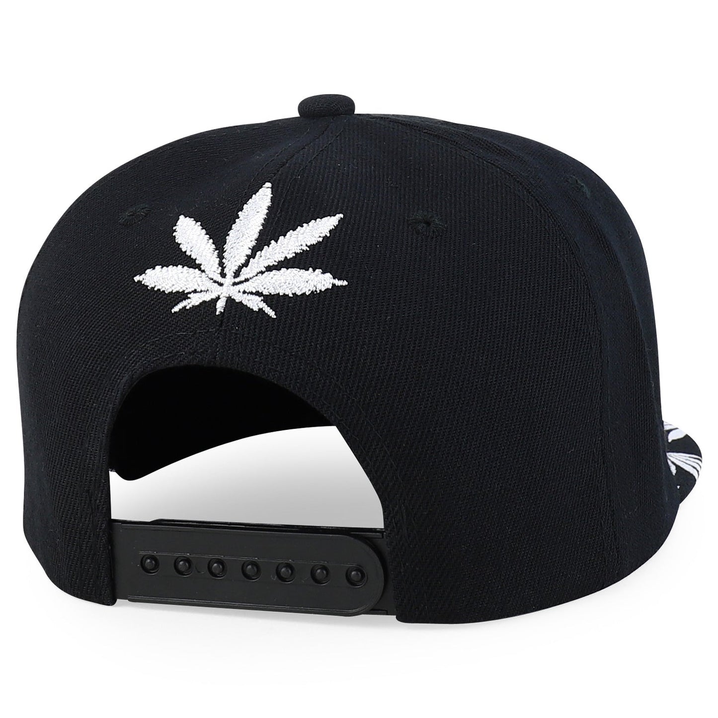Rasta MJ Leaf 3D Embroidered Flat Bill Snapback Cap – Hip Hop Reggae Hat, Adjustable Snapback, One Size Fits Most, Unisex Streetwear Baseball Cap