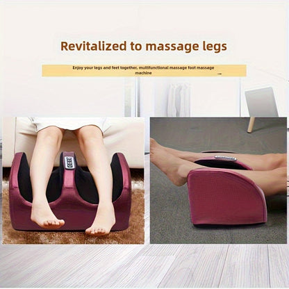 Electric Foot Massager with Heat – Deep Kneading & Compression for Legs, Feet & Arms, Home & Office Use, Multiple Models with Foot Covers