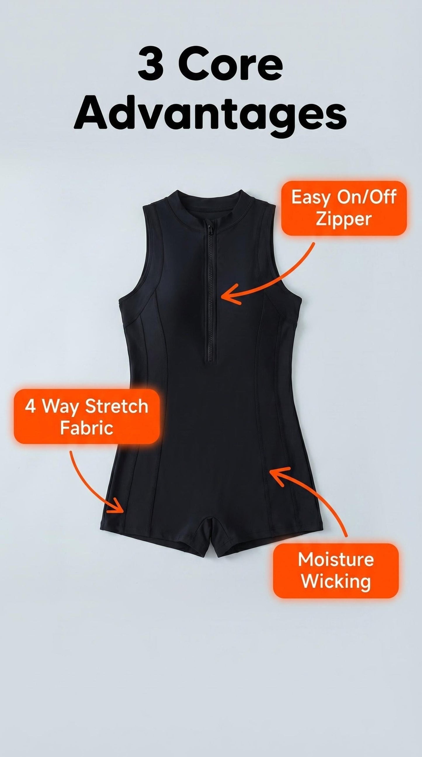Women's One-Piece Swimsuit Slimming Zipper High Neck Boxer Brief Jumpsuit Quick-Dry Digitally Printed for Swimming Fitness Beach Vacation Hot Spring S-XXL