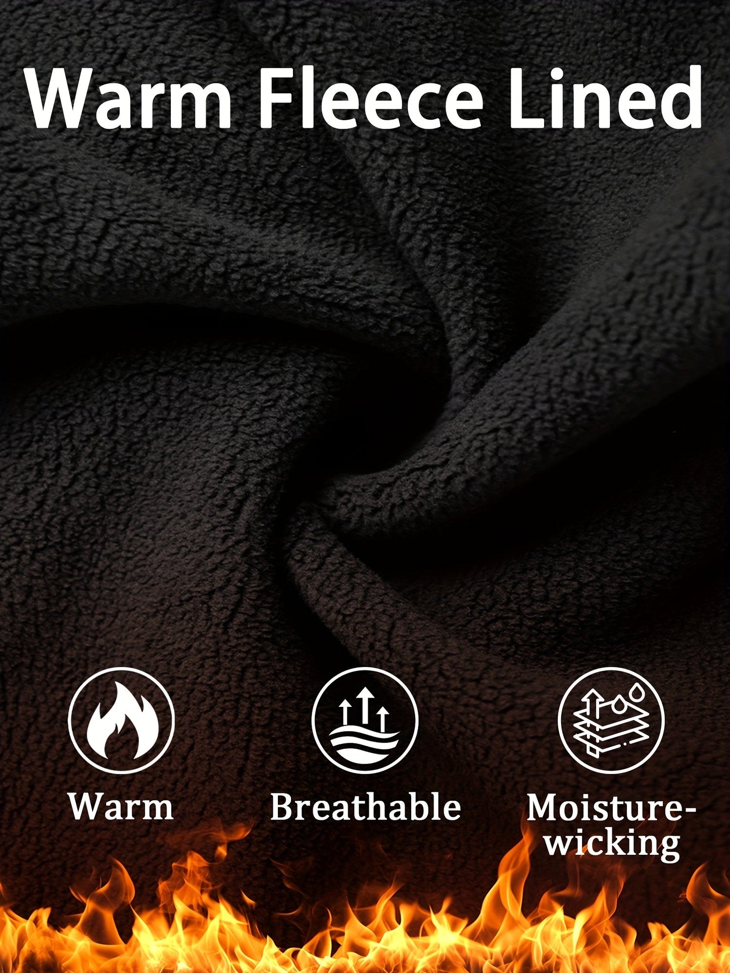 Men's Tactical Winter Pants Heavy-Duty Thickened Insulated Work Pants, 300g/m² 100% Polyester MOLLE System Multi-Pocket Baggy Snow Pants for Hiking Hunting Construction Outdoor